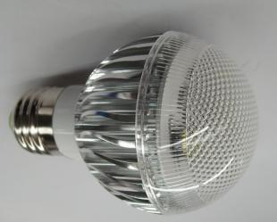 厂家直供高光车铝氧化喷细砂LED球泡灯 3W/4W/5W系列